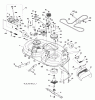 Husqvarna YT 16542T (96043002400) - Yard Tractor (2007-02 & After) Ersatzteile Mower Deck