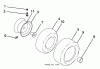 Husqvarna YT 16542T (96043002402) - Yard Tractor (2007-02 & After) Ersatzteile Wheels And Tires