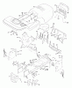 Husqvarna YT 180 (954140009A) - Yard Tractor (1997-01 & After) Ersatzteile Chassis And Enclosures