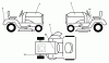 Husqvarna YT 180 (954140009A) - Yard Tractor (1997-01 & After) Ersatzteile Decals