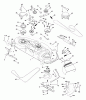 Husqvarna YT 180 (954140009A) - Yard Tractor (1997-01 & After) Ersatzteile Mower Deck
