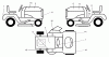 Husqvarna YT 190 (954001982A) - Yard Tractor (1995-03 & After) Ersatzteile Decals