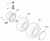 Husqvarna YT 190 (954001982A) - Yard Tractor (1995-03 & After) Ersatzteile Wheels & Tires