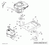 Husqvarna YT 1942 (96043002500) - Yard Tractor (2008-04 & After) Ersatzteile Engine