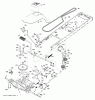 Husqvarna YT 1942 (96043002501) - Yard Tractor (2008-04 & After) Ersatzteile Drive