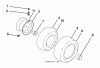 Husqvarna YT 1942 (96043002501) - Yard Tractor (2008-04 & After) Ersatzteile Wheels And Tires