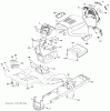 Husqvarna YT 1942T (96043000300) - Yard Tractor (2006-05 & After) Ersatzteile Chassis