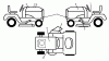 Husqvarna YT 46LS (96043015000) - Yard Tractor (2012-09 & After) Ersatzteile DECALS