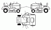 Husqvarna YT 48XLS (96043015600) - Yard Tractor (2012-09 & After) Ersatzteile DECALS