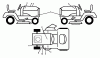 Husqvarna YT 54LS (96043015200) - Yard Tractor (2012-10 & After) Ersatzteile DECALS