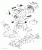 Husqvarna YT48 LS (96043015601) - Yard Tractor (2013-08) Ersatzteile CHASSIS / FRAME