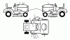 Husqvarna YT 48XLS (96043015500) - Yard Tractor (2012-09 & After) Ersatzteile DECALS