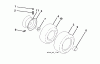 Husqvarna YTA 19K42 (96045003300) - Yard Tractor (2011-09 & After) Ersatzteile WHEELS TIRES