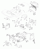 Husqvarna YTH 130 (954170026) (HEYTH130K) - Yard Tractor (2000-10 to 2001-01) Ersatzteile Chassis And Enclosures
