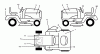 Husqvarna YTH 130 (954170026) (HEYTH130K) - Yard Tractor (2000-10 to 2001-01) Ersatzteile Decals
