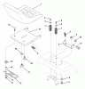 Husqvarna YTH 130 (954170026) (HEYTH130L) - Yard Tractor (2001-02 & After) Ersatzteile Seat Assembly