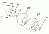 Husqvarna YTH 130 (954170026) (HEYTH130L) - Yard Tractor (2001-02 & After) Ersatzteile Wheels & Tires
