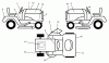 Husqvarna YTH 1342XPA (954569332) - Yard Tractor (2003-03 & After) Ersatzteile Decals