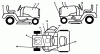 Husqvarna YTH 142 (954000352) (H14H44A) - Yard Tractor (1991-08 & After) Ersatzteile Decals