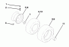 Husqvarna YTH 145 (954140015A) - Yard Tractor (1999-05 & After) Ersatzteile Wheels & Tires