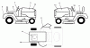 Husqvarna YTH 1452XPA (954567253) - Yard Tractor (2001-01 & After) Ersatzteile Decals