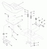 Husqvarna YTH 1452XPA (954567253) - Yard Tractor (2001-01 & After) Ersatzteile Seat Assembly