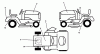 Husqvarna YTH 150 (954140007) (HCLTH150C) - Yard Tractor (1997-05 & After) Ersatzteile Decals