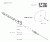 Husqvarna HA 110 - Hedge Trimmer Attachment (2007-01 & After) Ersatzteile Hedge Attachment