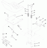 Husqvarna YTH 150 (954140007) (HCLTH150J) - Yard Tractor (1999-03 & After) Ersatzteile Seat Assembly