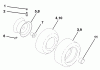 Husqvarna YTH 150 (954140007) (HCLTH150J) - Yard Tractor (1999-03 & After) Ersatzteile Wheels & Tires