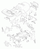 Husqvarna YTH 150 (954140007C) - Yard Tractor (1997-12 & After) Ersatzteile Chassis And Enclosures
