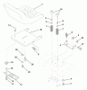 Husqvarna YTH 150 (954140007C) - Yard Tractor (1997-12 & After) Ersatzteile Seat Assembly