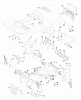Husqvarna YTH 150 (954140007E) - Yard Tractor (1998-02 & After) Ersatzteile Chassis And Enclosures