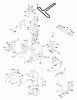 Husqvarna YTH 150 (954140007E) - Yard Tractor (1998-02 & After) Ersatzteile Mower Deck