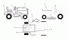 Husqvarna YTH 150 (954140108A) - Yard Tractor (1999-11 & After) Ersatzteile Decals