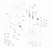 Husqvarna YTH 150 (954140108A) - Yard Tractor (1999-11 & After) Ersatzteile Seat Assembly