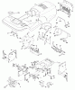 Husqvarna YTH 150 (954140108B) - Yard Tractor (1999-11 & After) Ersatzteile Chassis And Enclosures