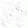 Husqvarna YTH 150 (954140108B) - Yard Tractor (1999-11 & After) Ersatzteile Seat Assembly