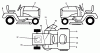 Husqvarna YTH 150 (954880011) (HCYTH150B) - Yard Tractor (1996-01 & After) Ersatzteile Decals