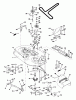 Husqvarna YTH 150 (954880011) (HCYTH150B) - Yard Tractor (1996-01 & After) Ersatzteile Mower Deck