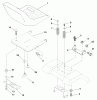Husqvarna YTH 1542C (954567048) - Yard Tractor (2001-04 & After) Ersatzteile Seat Assembly