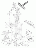 Husqvarna YTH 1542D (954567048) - Yard Tractor (2001-11 & After) Ersatzteile Mower Deck
