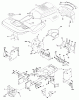 Husqvarna YTH 1542XPD (954567253) - Yard Tractor (2001-12 & After) Ersatzteile Chassis And Enclosures
