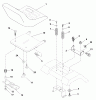 Husqvarna YTH 1542XPD (954567253) - Yard Tractor (2001-12 & After) Ersatzteile Seat Assembly