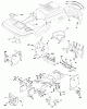 Husqvarna YTH 1542XPE (954567253) - Yard Tractor (2002-02 & After) Ersatzteile Chassis And Enclosures