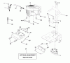 Husqvarna YTH 1542XPF (954567253) - Yard Tractor (2002-02 & After) Ersatzteile Engine