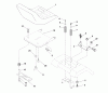 Husqvarna YTH 1542XPF (954567253) - Yard Tractor (2002-02 & After) Ersatzteile Seat Assembly