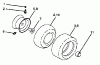 Husqvarna YTH 1542XPG (954567253) - Yard Tractor (2003-03 & After) Ersatzteile Wheels & Tires