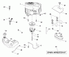 Husqvarna YTH 1542XPT (96043000600) - Yard Tractor (2006-06 & After) Ersatzteile Engine
