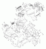Husqvarna YTH 1542XPT (96043000602) - Yard Tractor (2006-10 & After) Ersatzteile Chassis